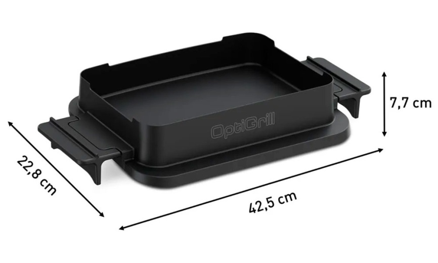 Насадка для запекания Tefal Optigrill, XA732810, черный фото 10