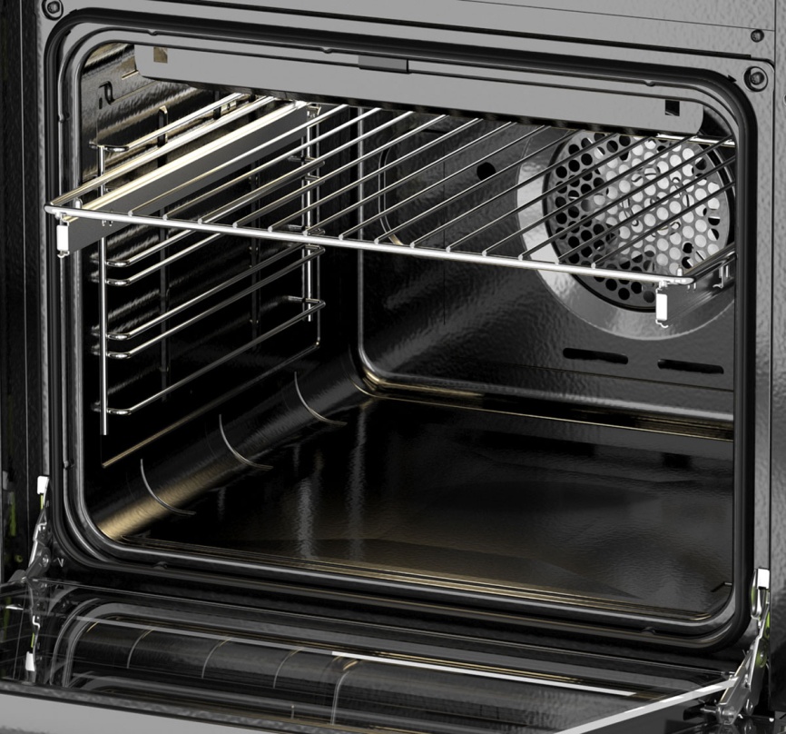 Электрический духовой шкаф Darina 2V5 BDE112 708 B 59 см, 65 л, гриль и конвекция, черный фото 8
