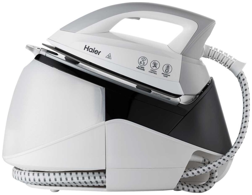 Парогенератор Haier HI-700, 1,7 л, 4 режима, алюминиевая подошва, белый фото 1
