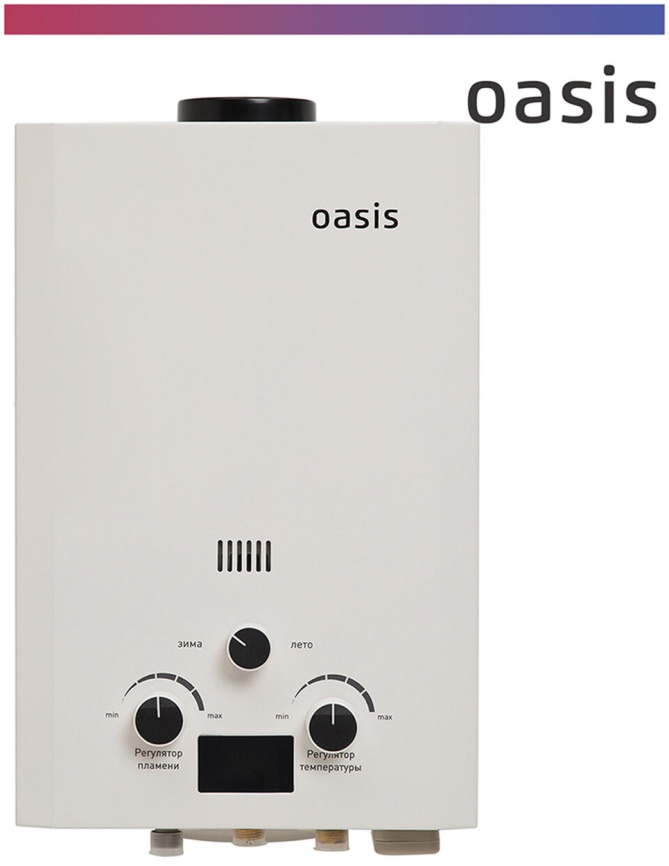 Газовый водонагреватель Oasis OR-16 W белый фото 1