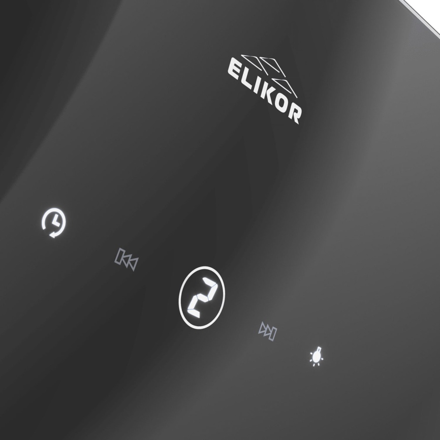 Вытяжка Elikor WAVE BK 50 черная фото 4