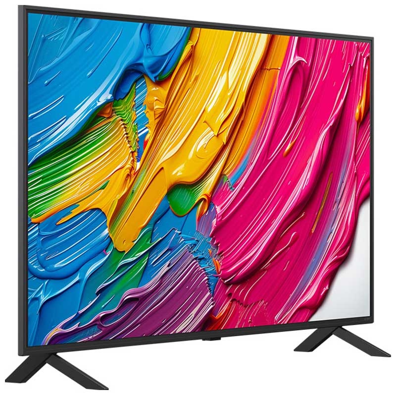 Телевизор LG 55QNED80A6A.ARUG, 55 дюйма, 4K Ultra HD, смарт ТВ, WebOS 25, черный фото 2