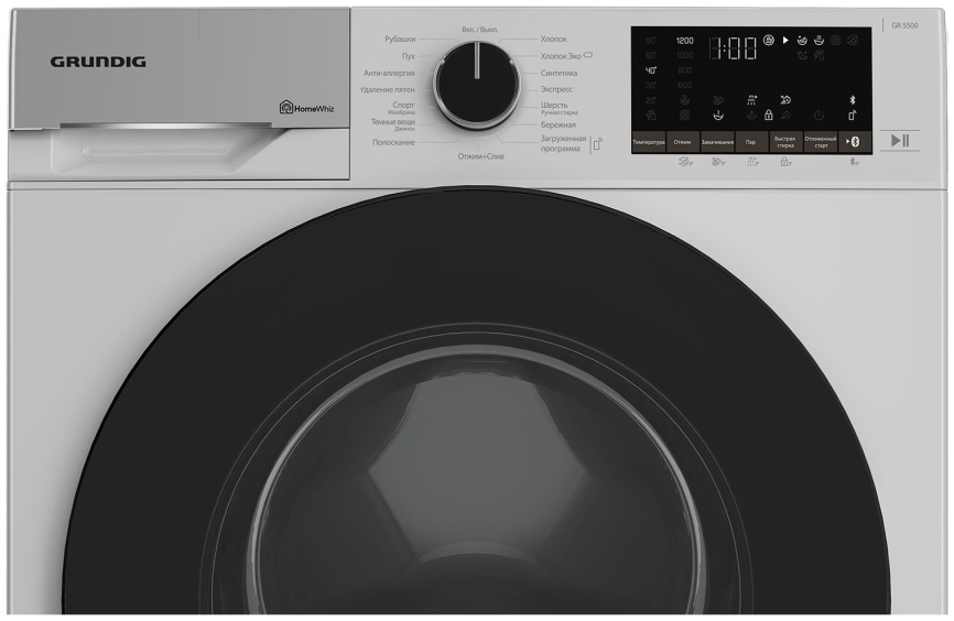 Стиральная машина Grundig GW5P56H21W 6,5 кг, белый фото 2