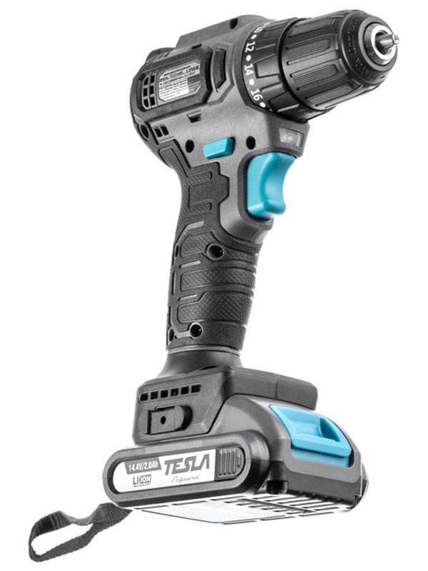Дрель аккумуляторная Tesla TCD14BL фото 4