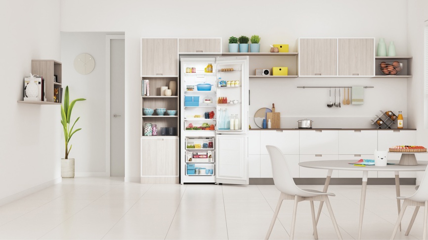 Двухкамерный холодильник Indesit ITR 5200 W No frost, белый фото 8