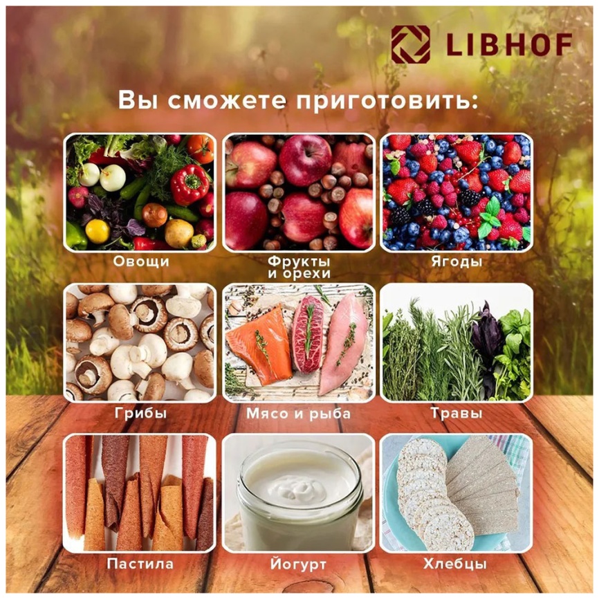 Дегидратор Libhof FDN-12 фото 9