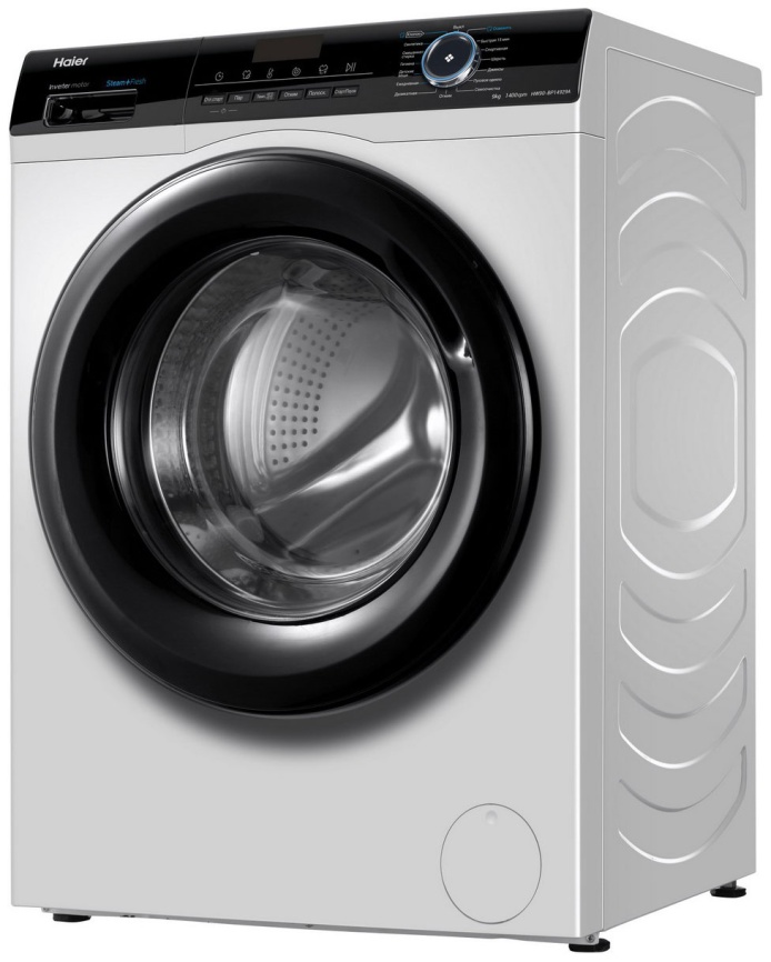 Стиральная машина Haier HW90-BP14929A 9 кг, инверторный мотор, белый фото 5