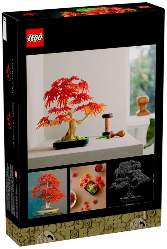 Конструктор Lego Botanicals Бонсай из японского красного клена (10348) фото 7