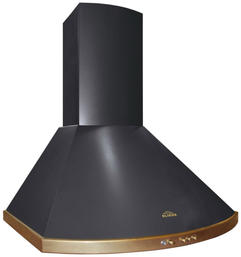 Вытяжка Elikor Сигма 90П-650-К3Д КВ II М-650-60-389 антрацит/бронза 961893 фото 1