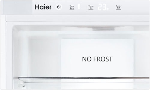 Встраиваемый двухкамерный холодильник Haier BCF3261WRU No frost, белый фото 5