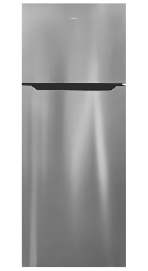 Двухкамерный холодильник Centek CT-1730 NF INOX INVERTER No frost, серебристый фото 1