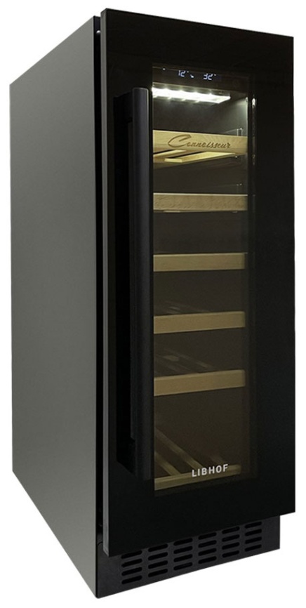 Встраиваемый винный шкаф Libhof CX-19 Black фото 1