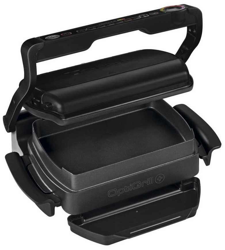 Умный электрогриль Tefal Optigrill + GC714834, антипригарное покрытие, 2000 Вт фото 12
