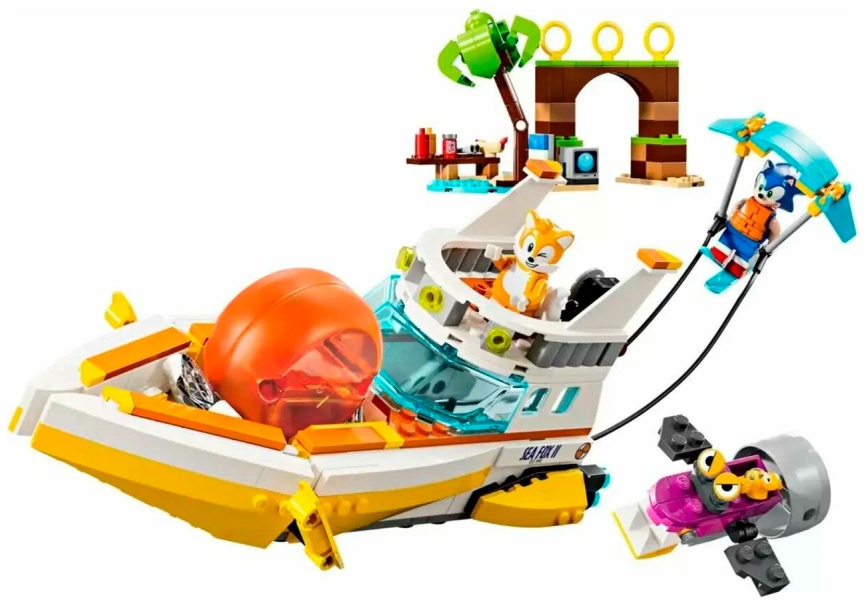 Конструктор Lego SONIC, Приключенческая лодка Тейлза (76997) фото 1