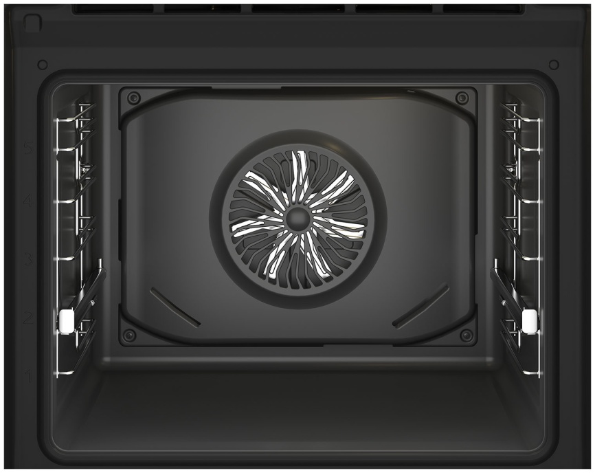 Электрический духовой шкаф Beko BBIM174N0BE 59 см, 72 л, гриль и конвекция, черный фото 4