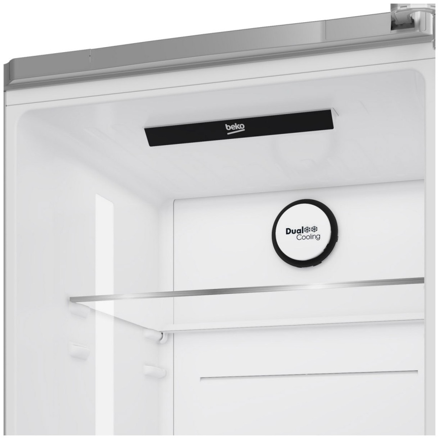Двухкамерный холодильник Beko B3RCNK362HS No frost, серебристый фото 10