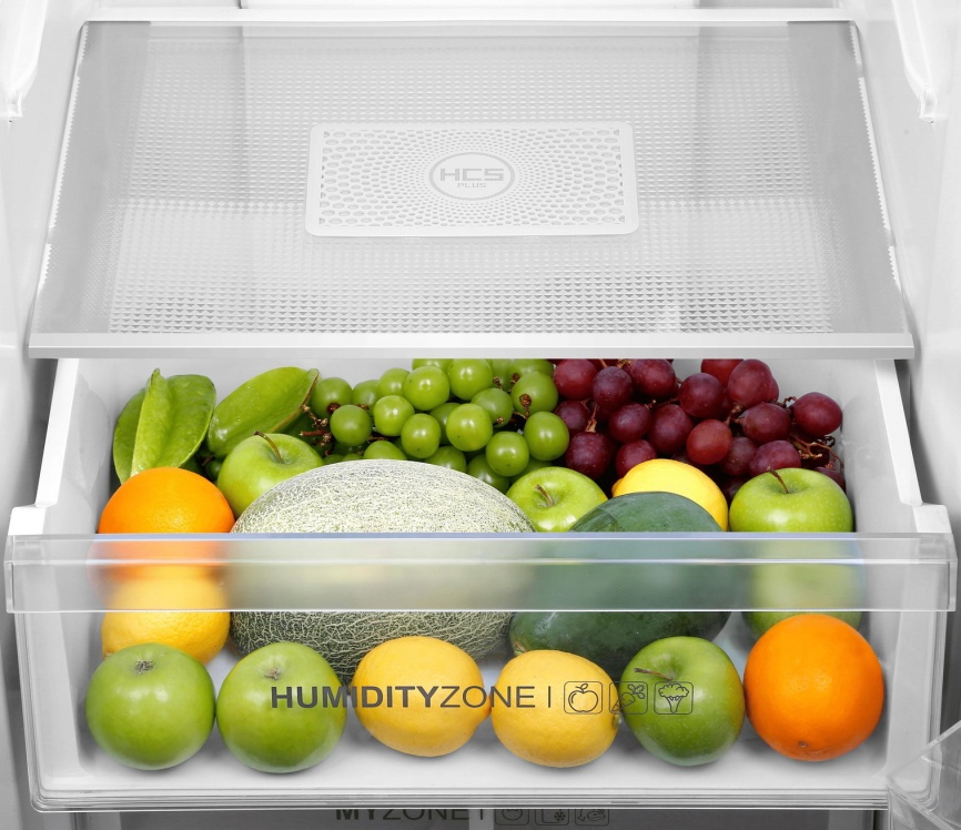 Двухкамерный холодильник Haier C4F640CXU1 No frost, серебристый фото 16