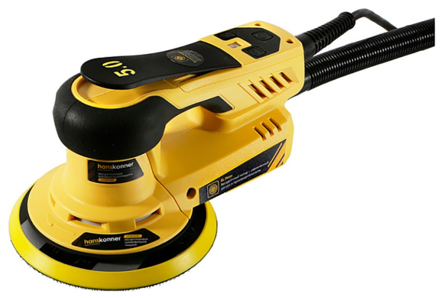 Эксцентриковая шлифмашина Hanskonner PLATINUM HOS8140BL фото 1