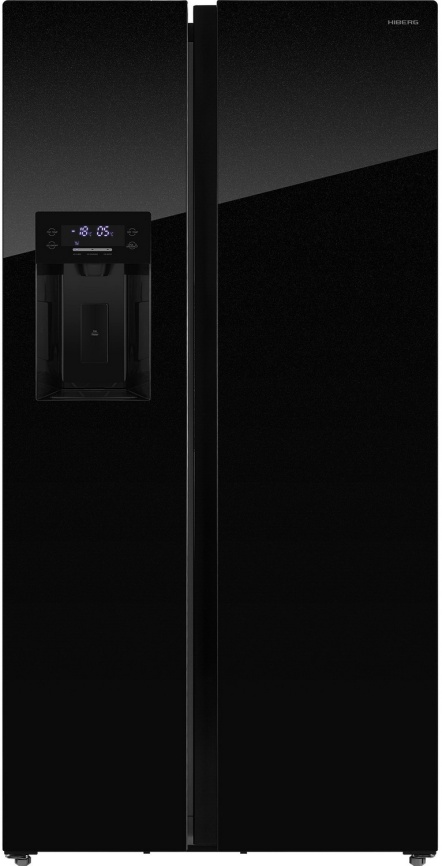 Холодильник Side-by-Side Hiberg RFS-650DX NFGB inverter No frost, черный фото 4
