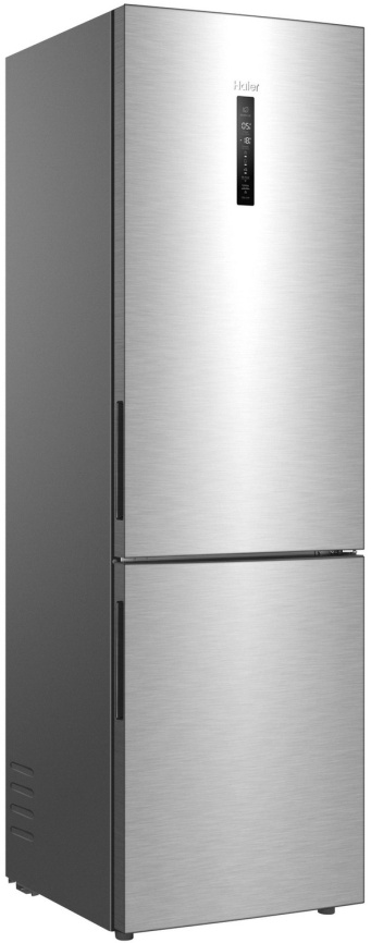 Двухкамерный холодильник Haier C4F640CXU1 No frost, серебристый фото 4