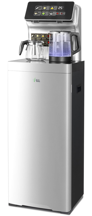 Тиабар Ecotronic TB15-LER silver с чайным столиком, напольный (ETK12594) фото 2
