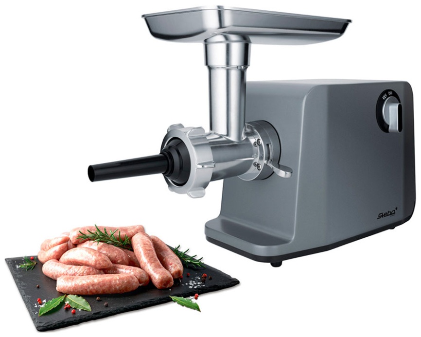 Мясорубка Steba MG 3000, мощность 3000 Вт, 2 скорости, реверс, 3 диска фото 7