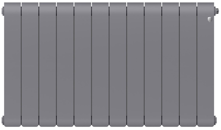 Радиатор биметаллический Royal Thermo Infinity 500 Silver Satin, 12 секций фото 2