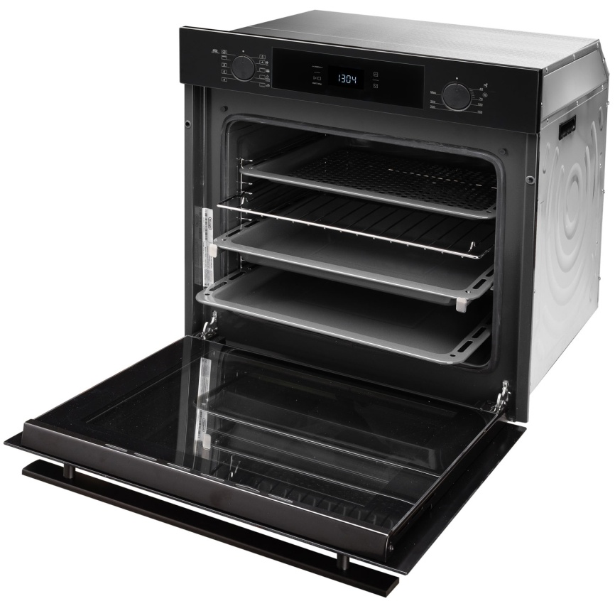 Электрический духовой шкаф De’Longhi DEO 755 NB RAMONA 59 см, 72 л, гриль и конвекция, черный фото 9