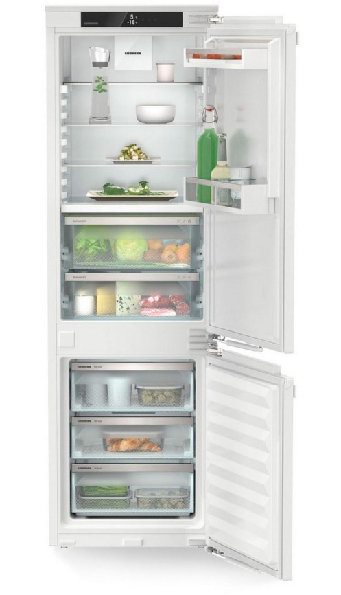 Встраиваемый двухкамерный холодильник Liebherr ICBNdi 5123-22 001 BioFresh No frost, белый фото 1