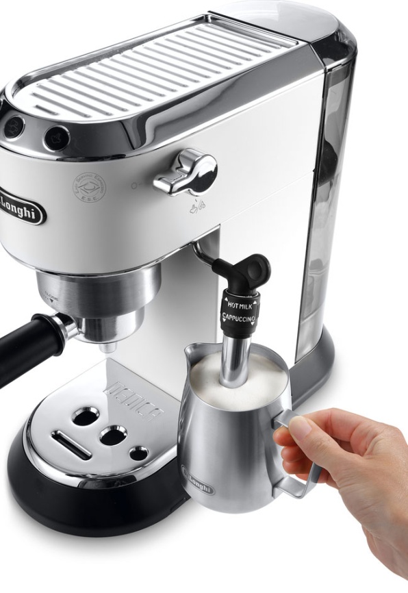 Кофеварка De’Longhi EC 685.W, мощность 1350 Вт, 15 бар, термоблок фото 3