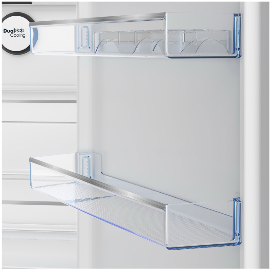 Двухкамерный холодильник Beko B5RCNK363ZW No frost, 368 л, белый фото 4