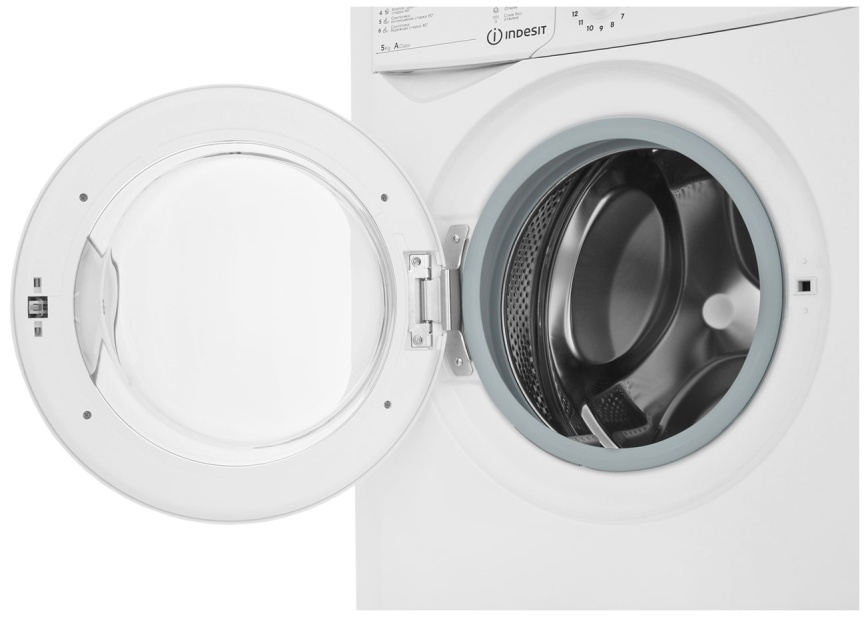 Стиральная машина Indesit Стиральная машина Indesit IWSB 5105 автомат 5 кг, 60 см, белый фото 5