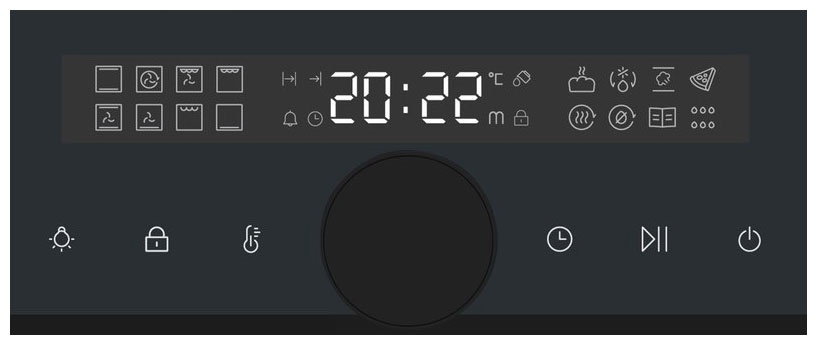 Электрический духовой шкаф Haier HOX-FP5RAGG 59 см, 76 л гриль конвекция, графит фото 3
