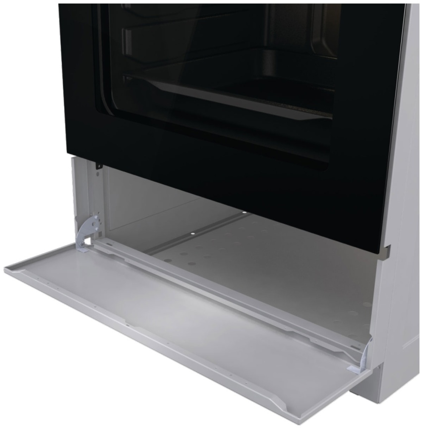 Электроплита Gorenje GEC6A11SG 60 см, 65 л, 4 конфорки, серебристый фото 7