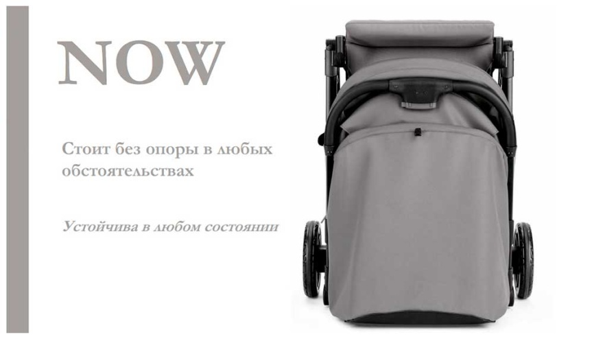 Прогулочная коляска Inglesina Now Snap grey AG84P0SNGRU фото 4