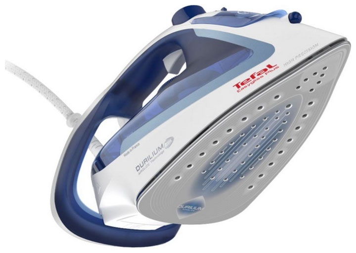 Утюг Tefal FV5715E0 Easygliss Plus, 2400 Вт, 270мл, бирюзовый фото 10