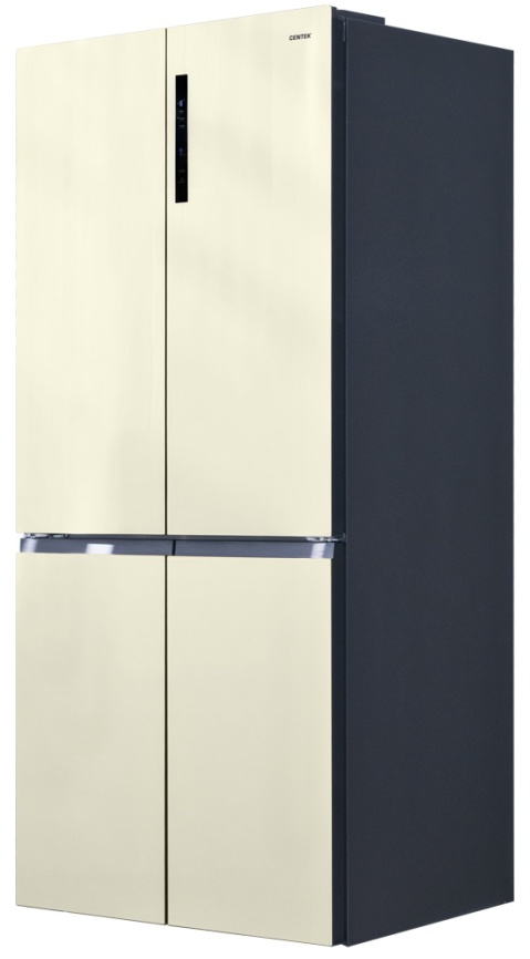 Многокамерный холодильник Centek CT-1746 NF Beige Glass фото 4