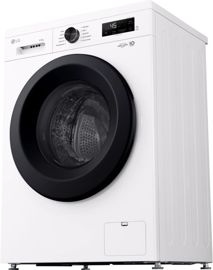 Стиральная машина LG F2Y1WS6W автомат 6,5 кг, белый фото 10