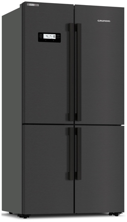 Многокамерный холодильник Grundig GQN20130LXBR No frost, серый фото 6