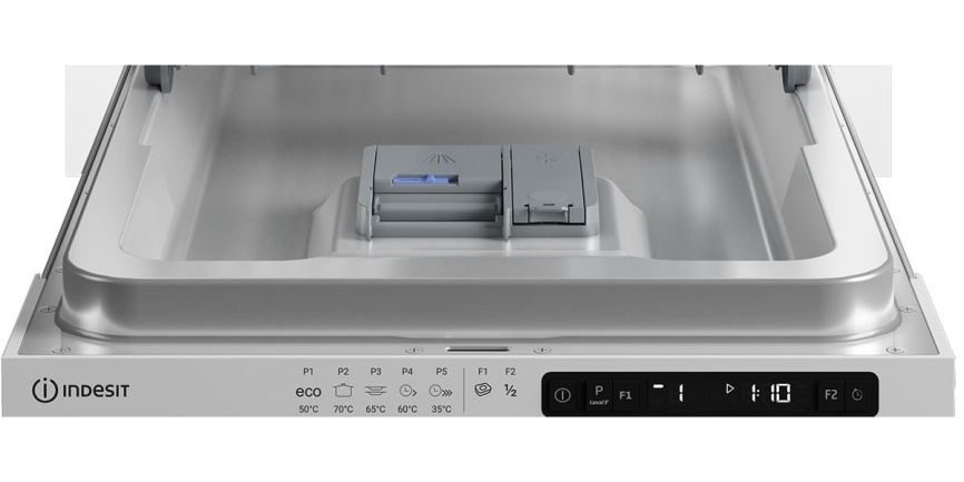 Встраиваемая посудомоечная машина Indesit DIS 1C59, половинная загрузка фото 2