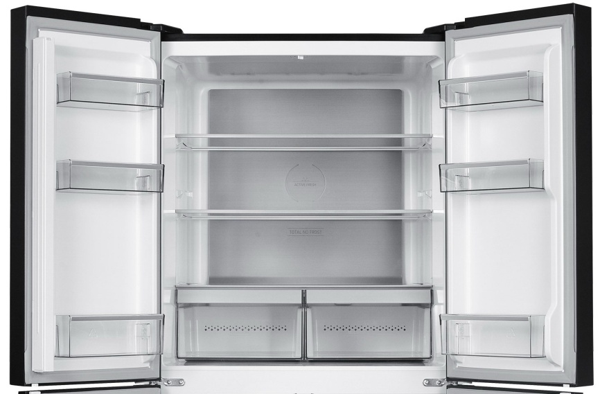 Многокамерный холодильник Hotpoint HFL4 522I XBR No frost, черный фото 5