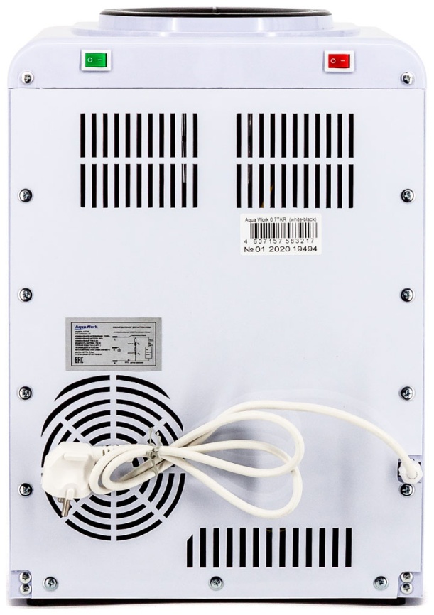 Кулер для воды Aqua Work AW 0.7TDR бело-черный фото 12