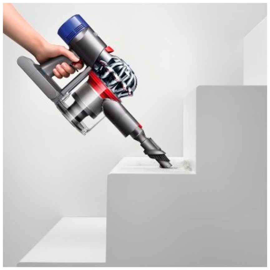 Беспроводной вертикальный пылесос Dyson V8 Absolute SV25 в цвете Silver/Yellow фото 5