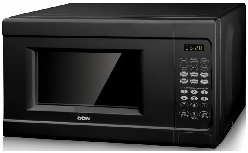Микроволновая печь - СВЧ BBK 20 MWS-727 S/B чёрный фото 1