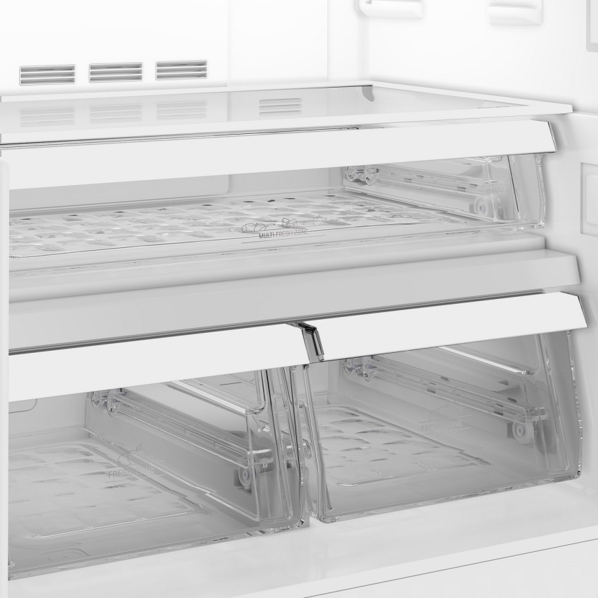 Многокамерный холодильник Hotpoint HFP4 480I X No frost, серебристый фото 8