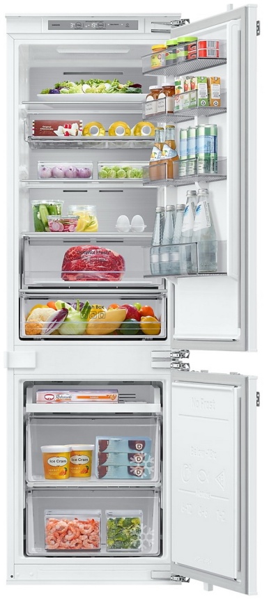 Встраиваемый двухкамерный холодильник Samsung BRB80F26ADF0EO фото 1