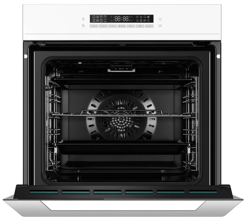 Электрический духовой шкаф Haier HOQ-P16AN5GW 59 см, 72 л гриль конвекция, белый фото 6