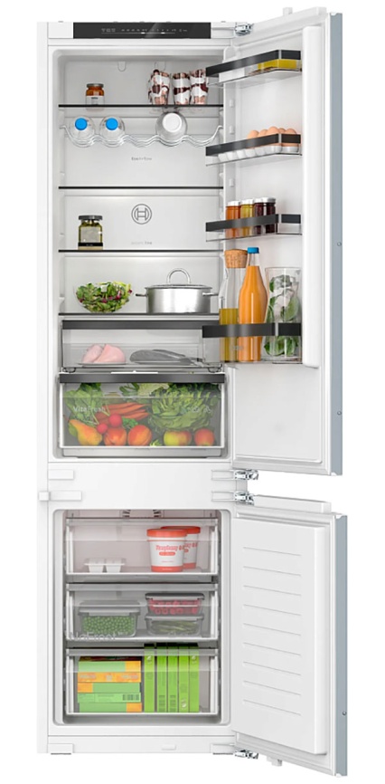 Встраиваемый двухкамерный холодильник Bosch KIN96SFD0 фото 1