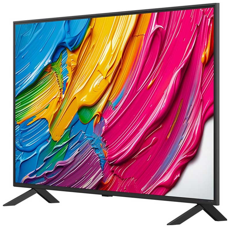 Телевизор LG 55QNED80A6A.ARUG, 55 дюйма, 4K Ultra HD, смарт ТВ, WebOS 25, черный фото 3